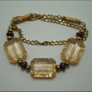 Beautiful hand made Golden chain Necklace